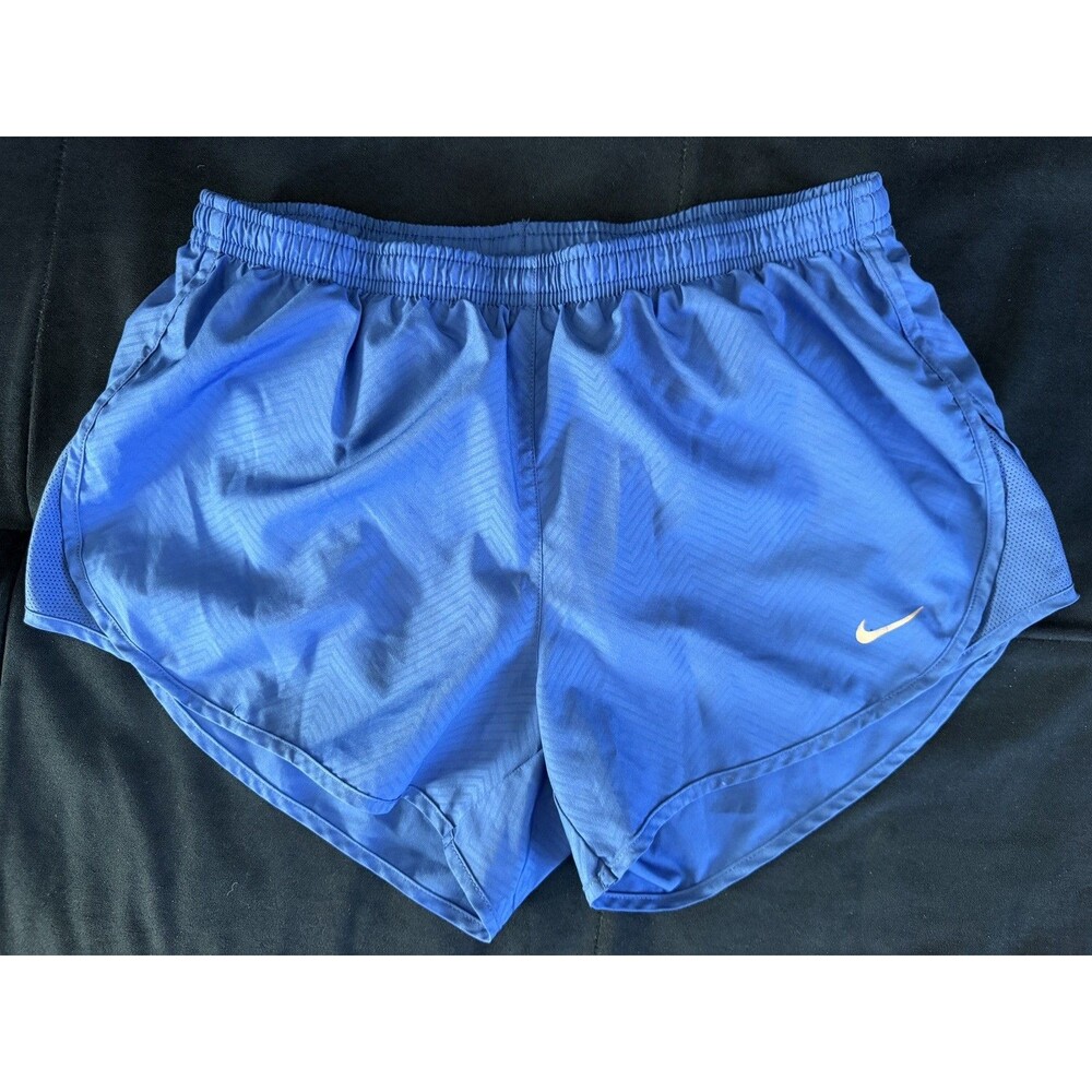 Nike Tempo Womens Small Black Running Shorts Lined Drawstring Waist